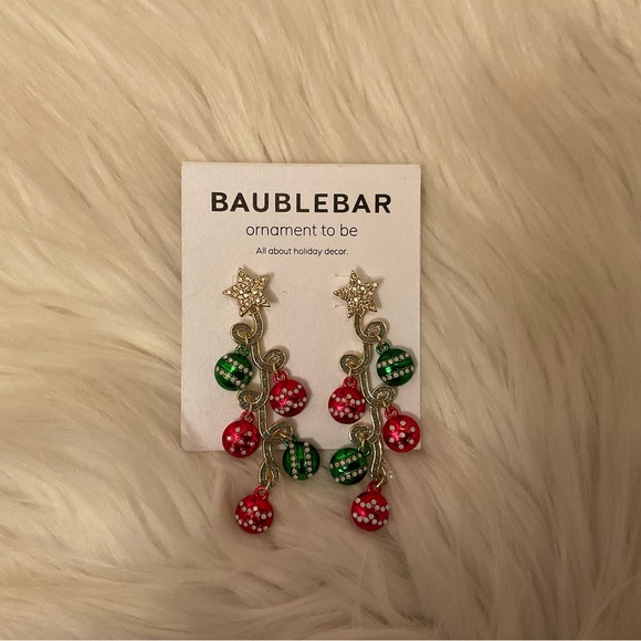 Baublebar Ornament To Be Earrings - New on Card - Picture 3 of 7